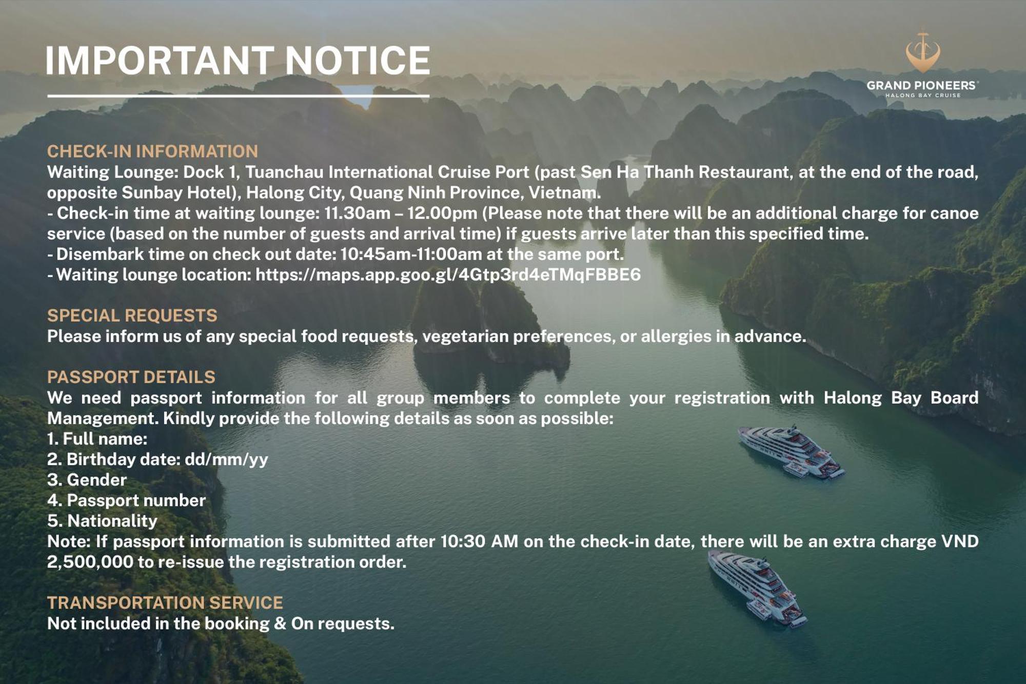 Grand Pioneers Halong Bay Cruise 2 Hotel Ha Long Exterior photo